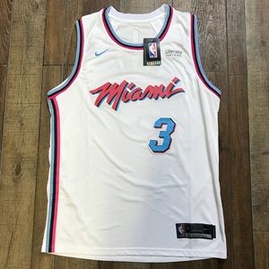 Dwayne Wade Miami Heat NBA City Jersey NWT 🔥🔥